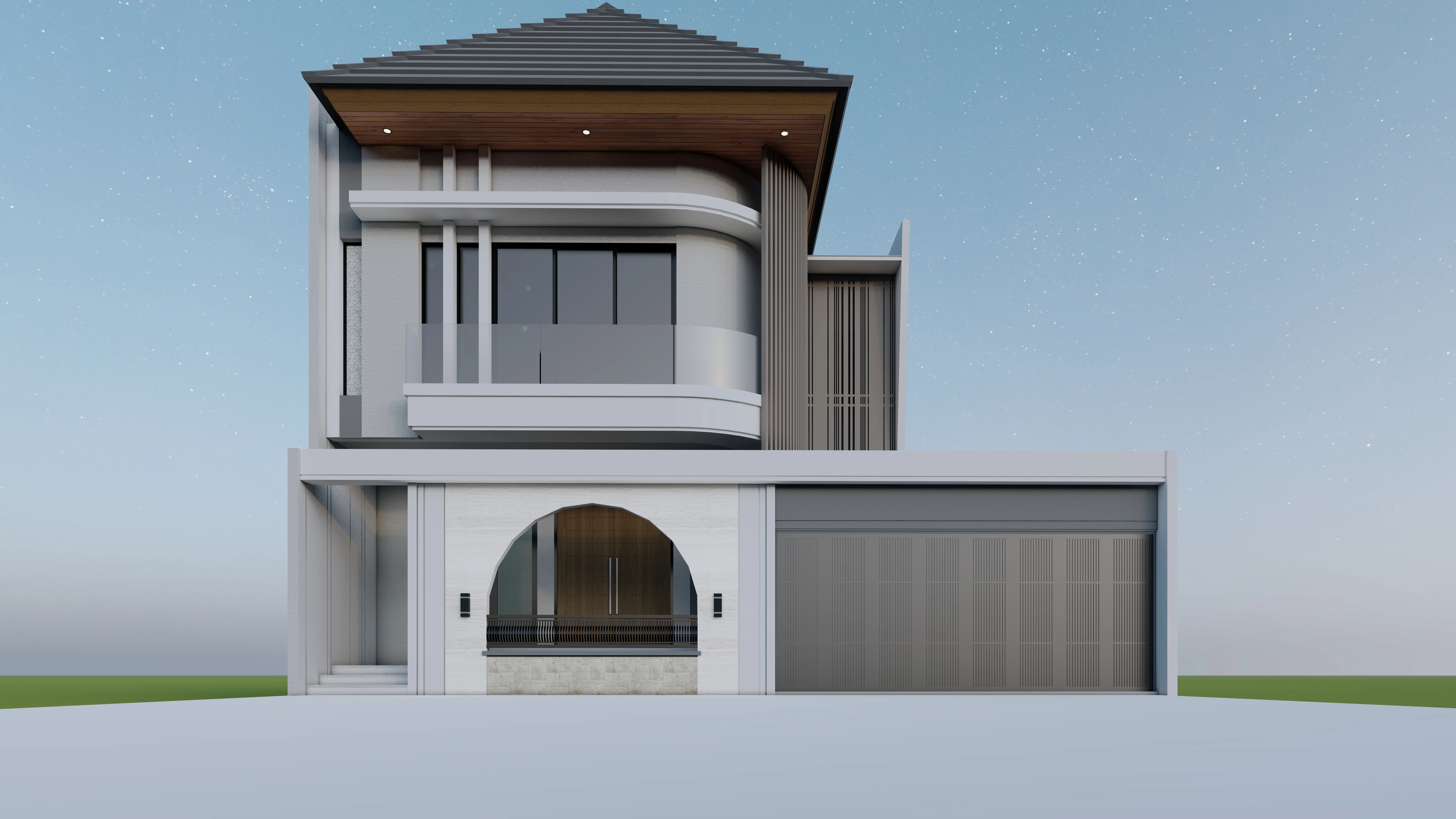 Rumah Bp. Achmad Madura, proyek AK Studio di Madura
