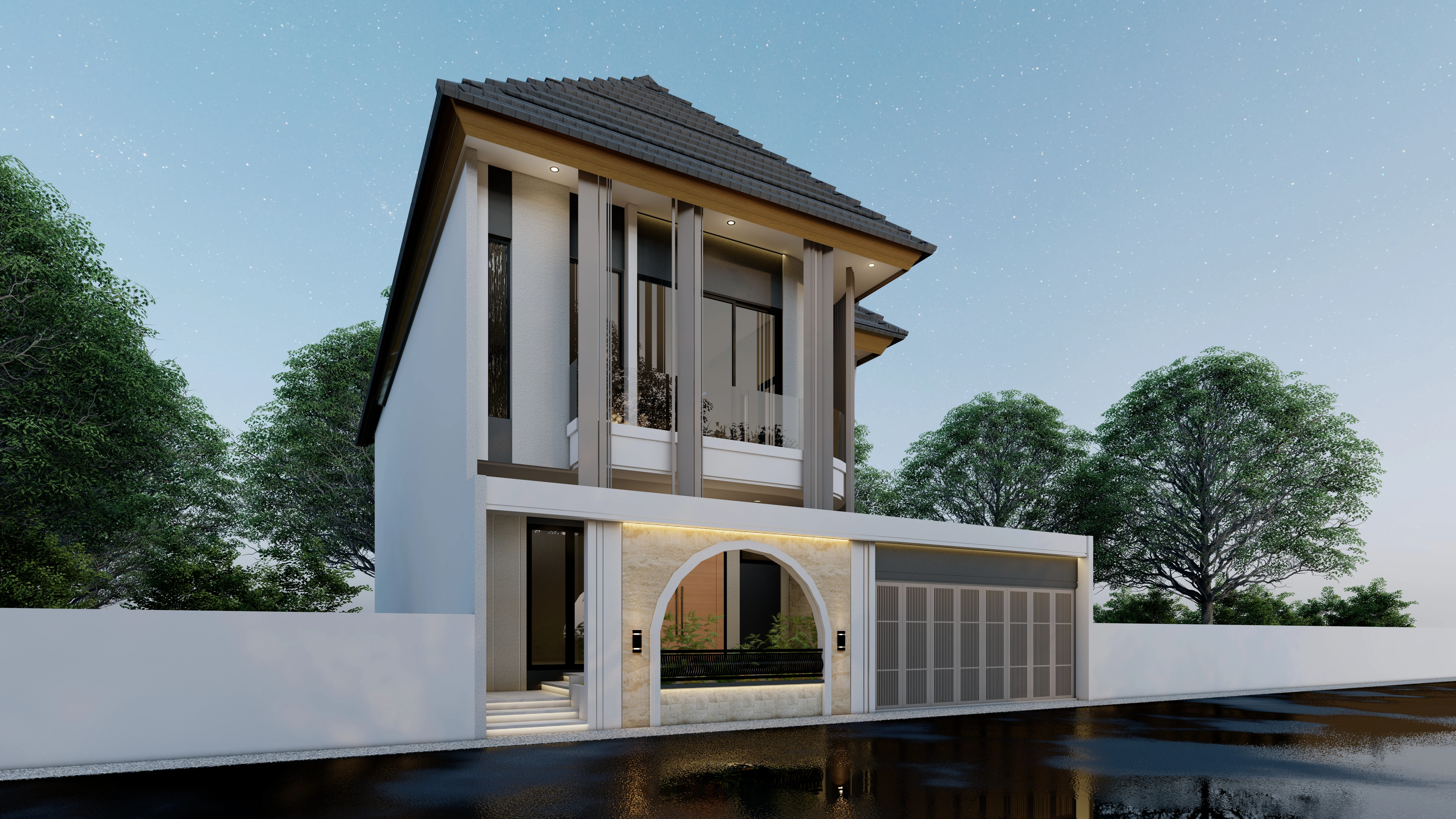 Rumah Bp. Achmad Madura — Desain Bangunan 5