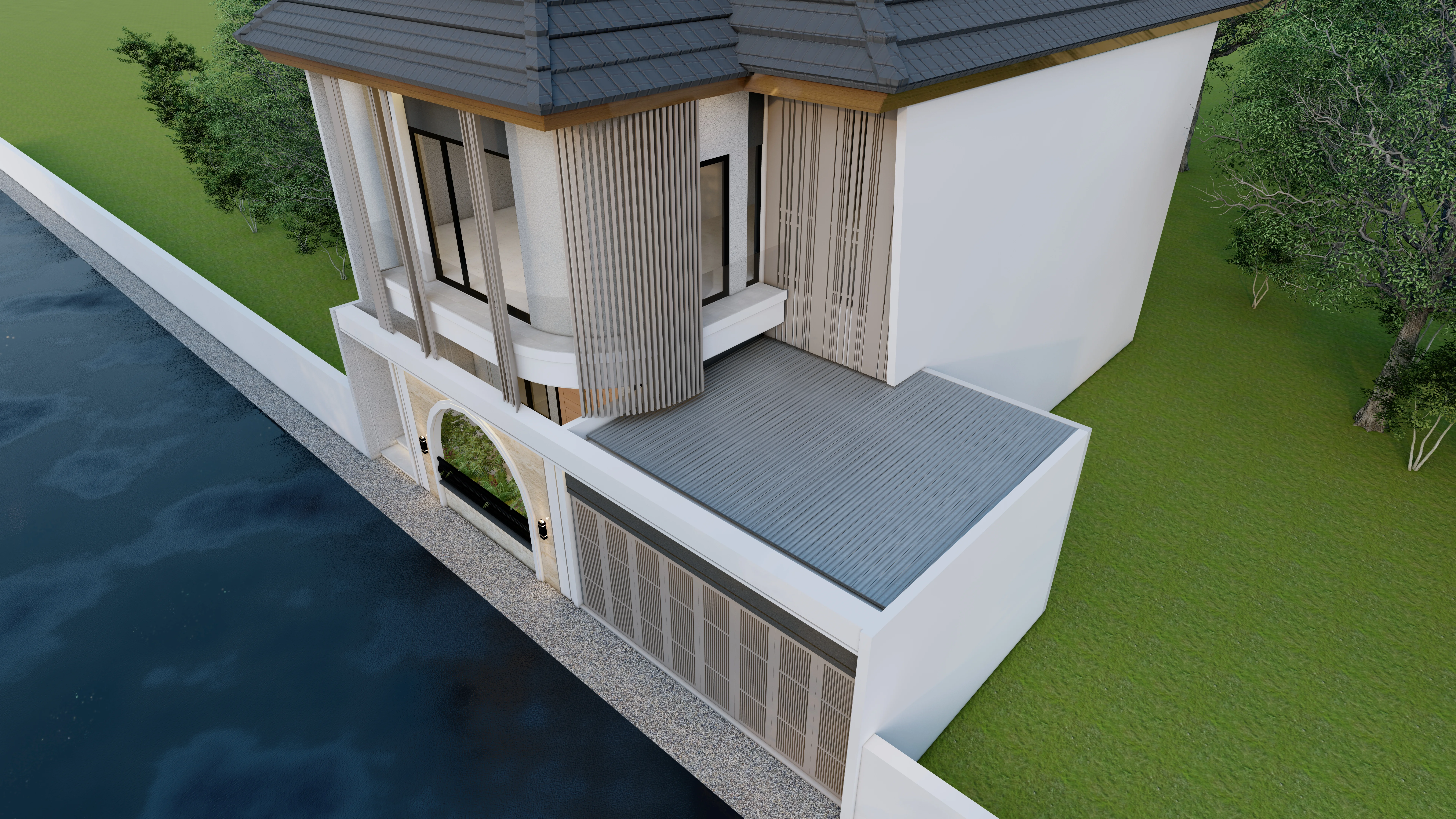 Rumah Bp. Achmad Madura — Desain Bangunan 6