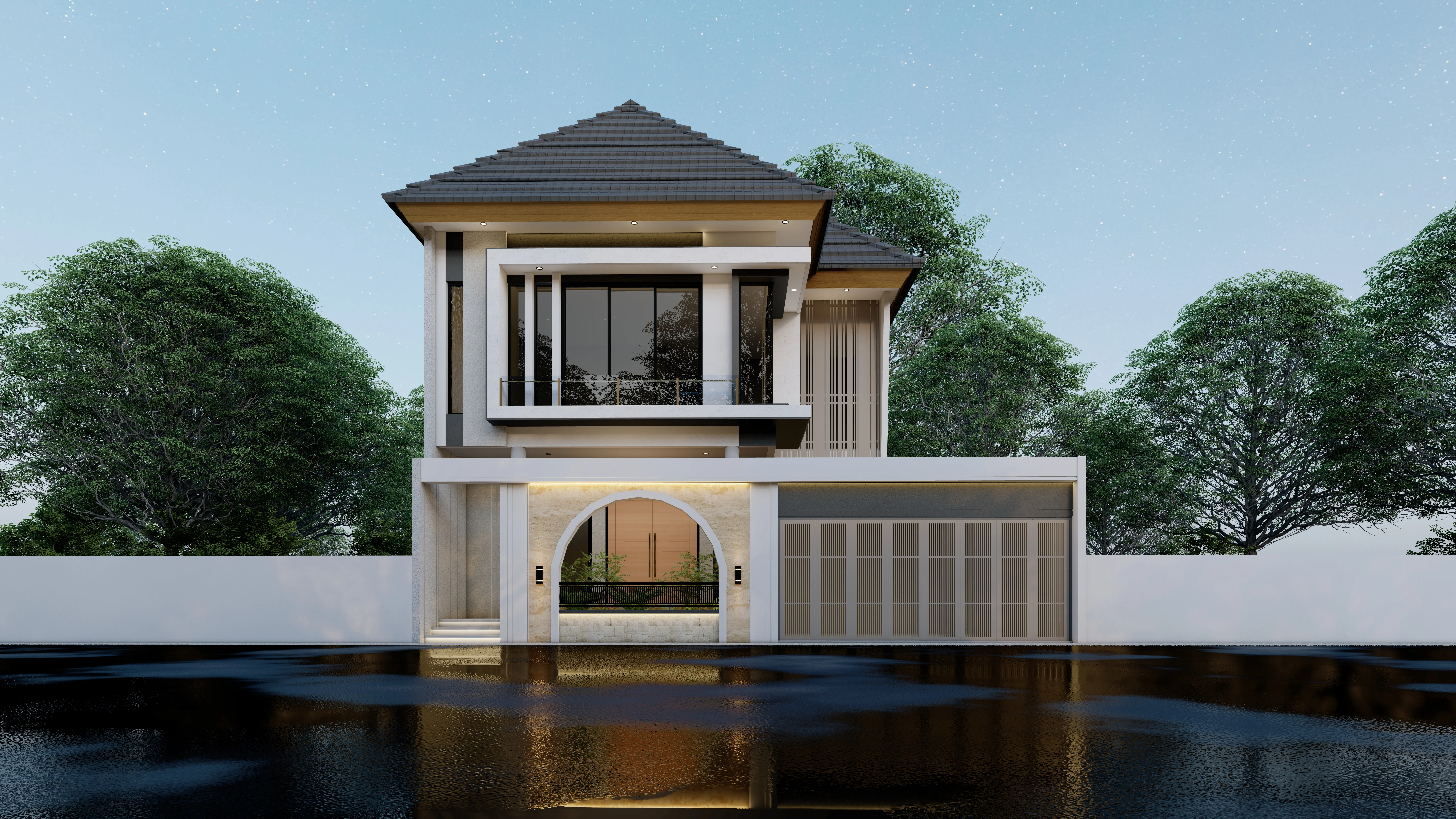 Rumah Bp. Achmad Madura — Desain Bangunan 7