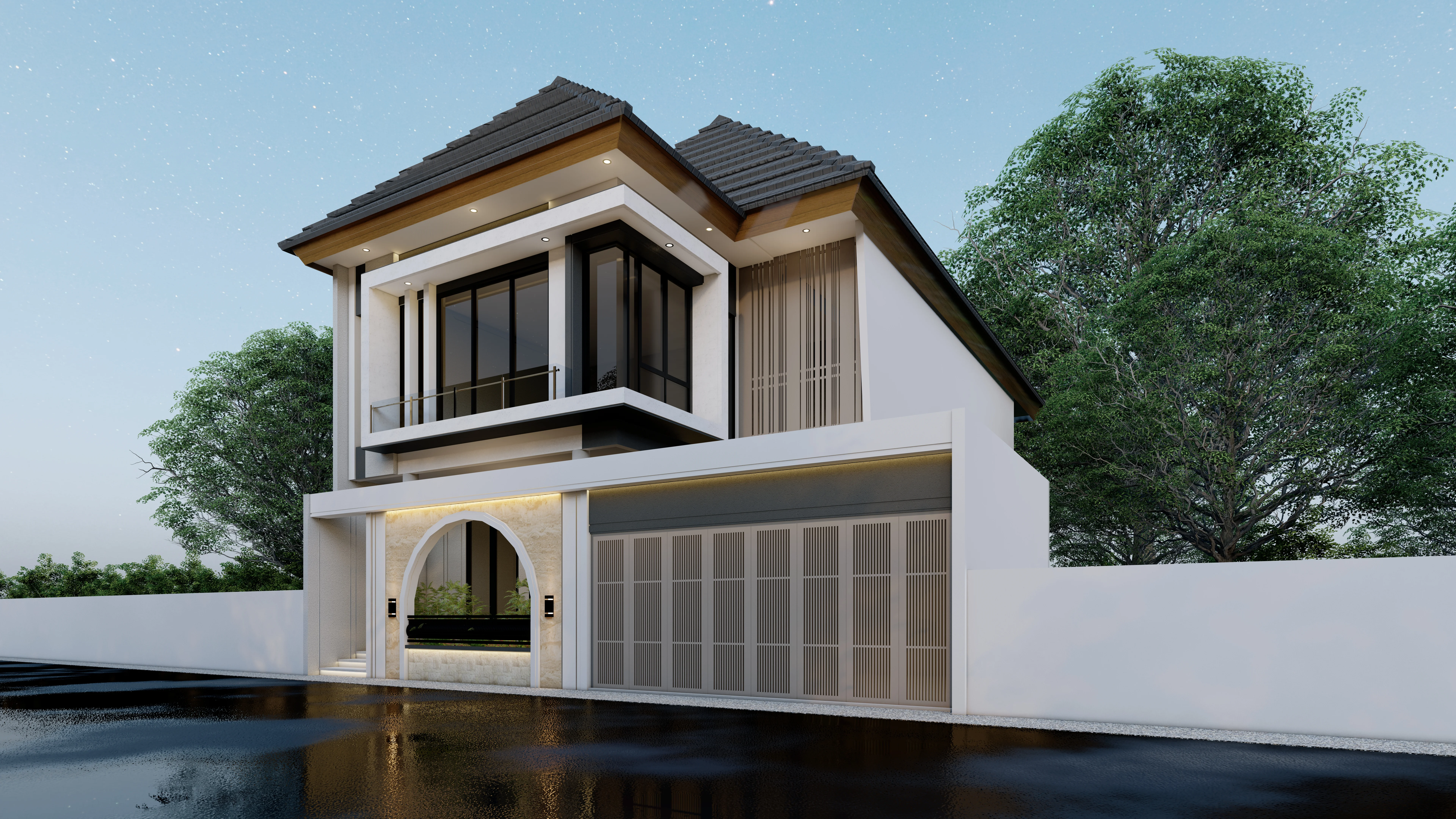 Rumah Bp. Achmad Madura — Desain Bangunan 8
