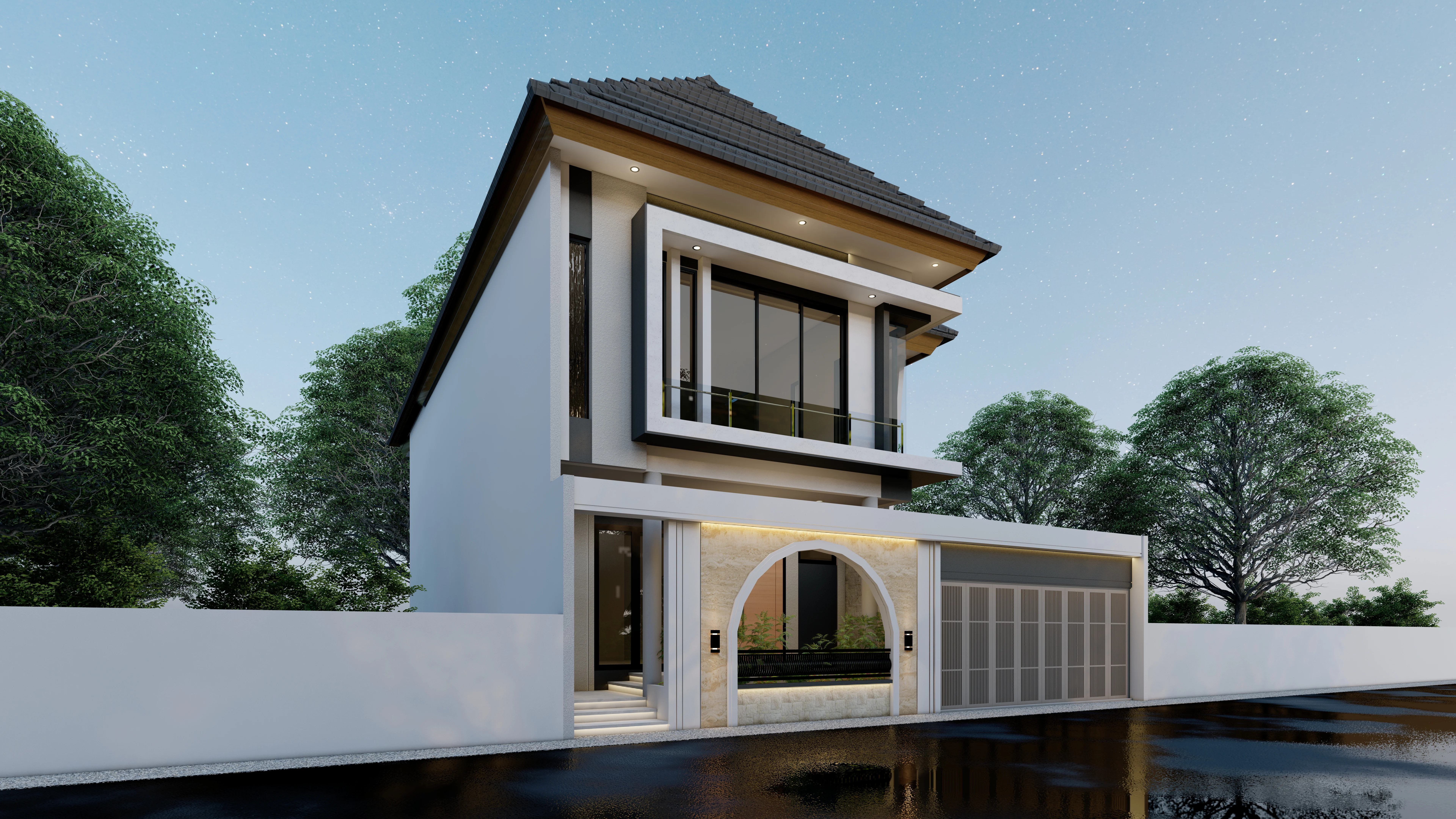 Rumah Bp. Achmad Madura — Desain Bangunan 9
