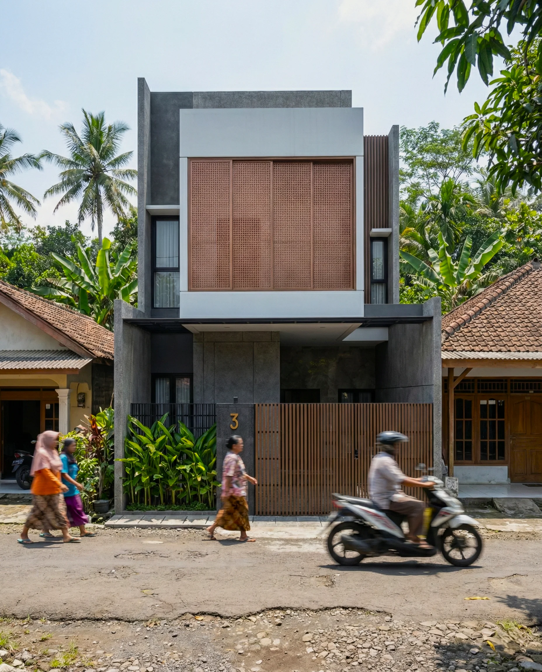 Rumah Bp. Doddy, proyek AK Studio di Surabaya