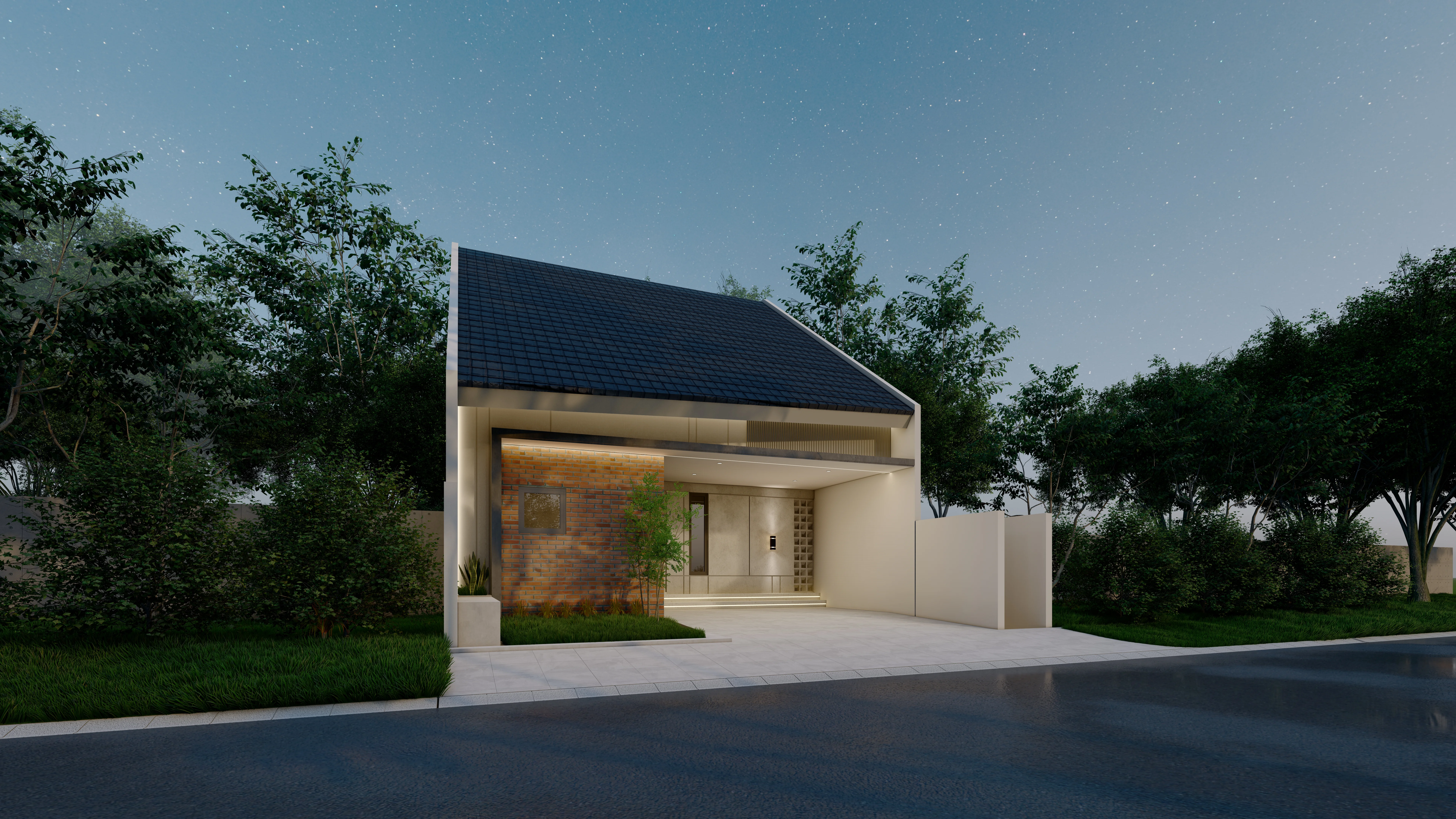 Rumah Bp. Kholis — Desain Bangunan 4