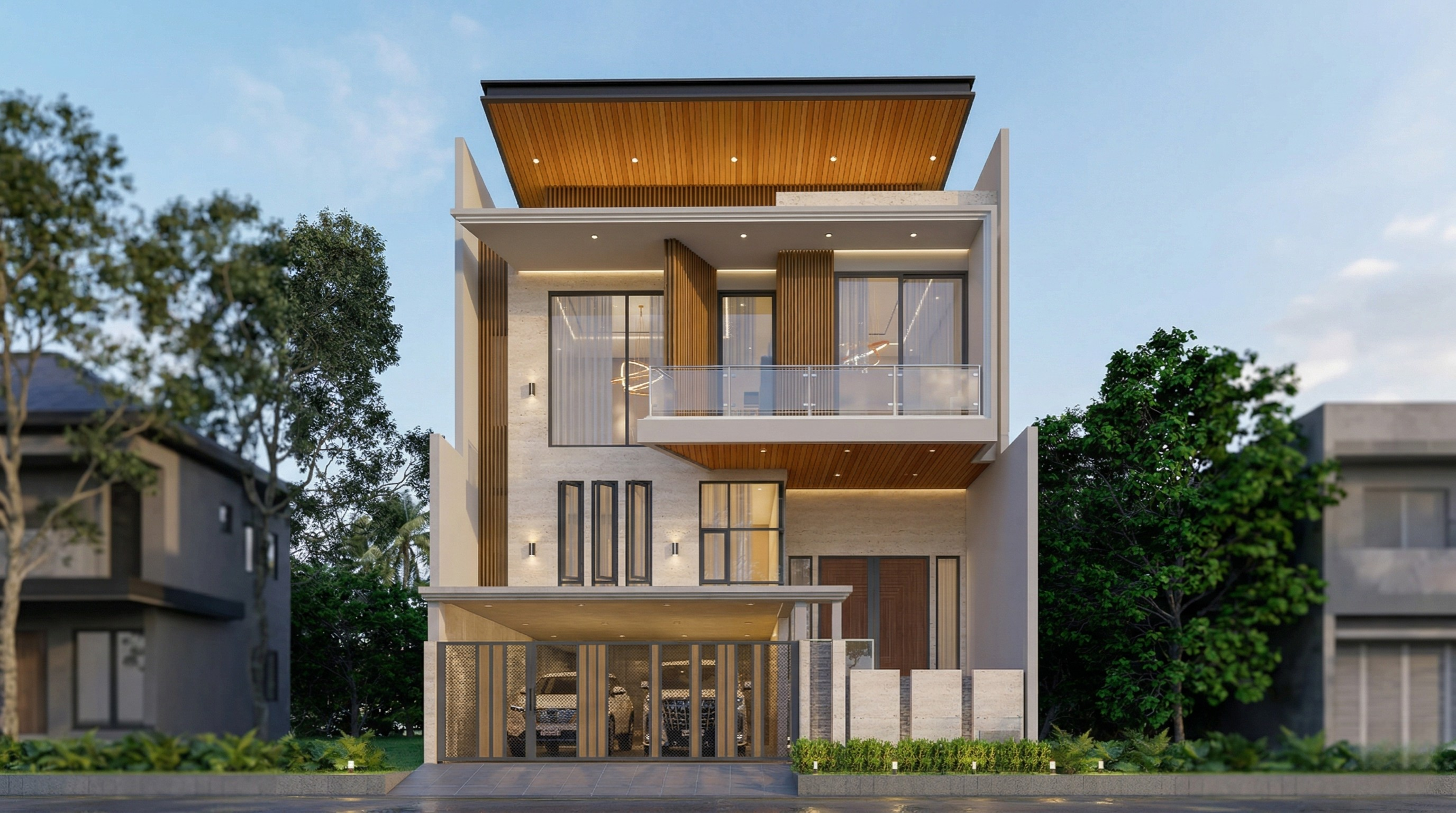 Rumah Bp. Ronald — Desain Bangunan 1