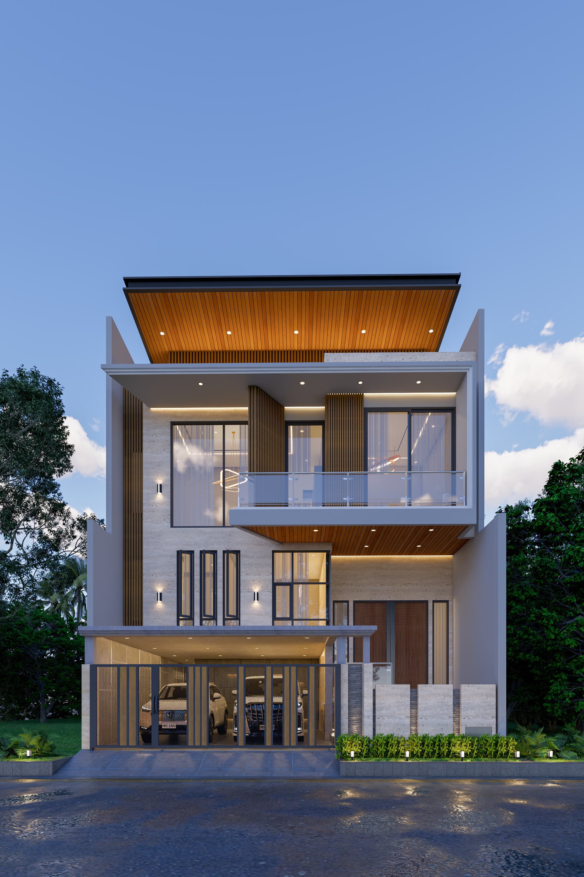 Rumah Bp. Ronald — Desain Bangunan 2