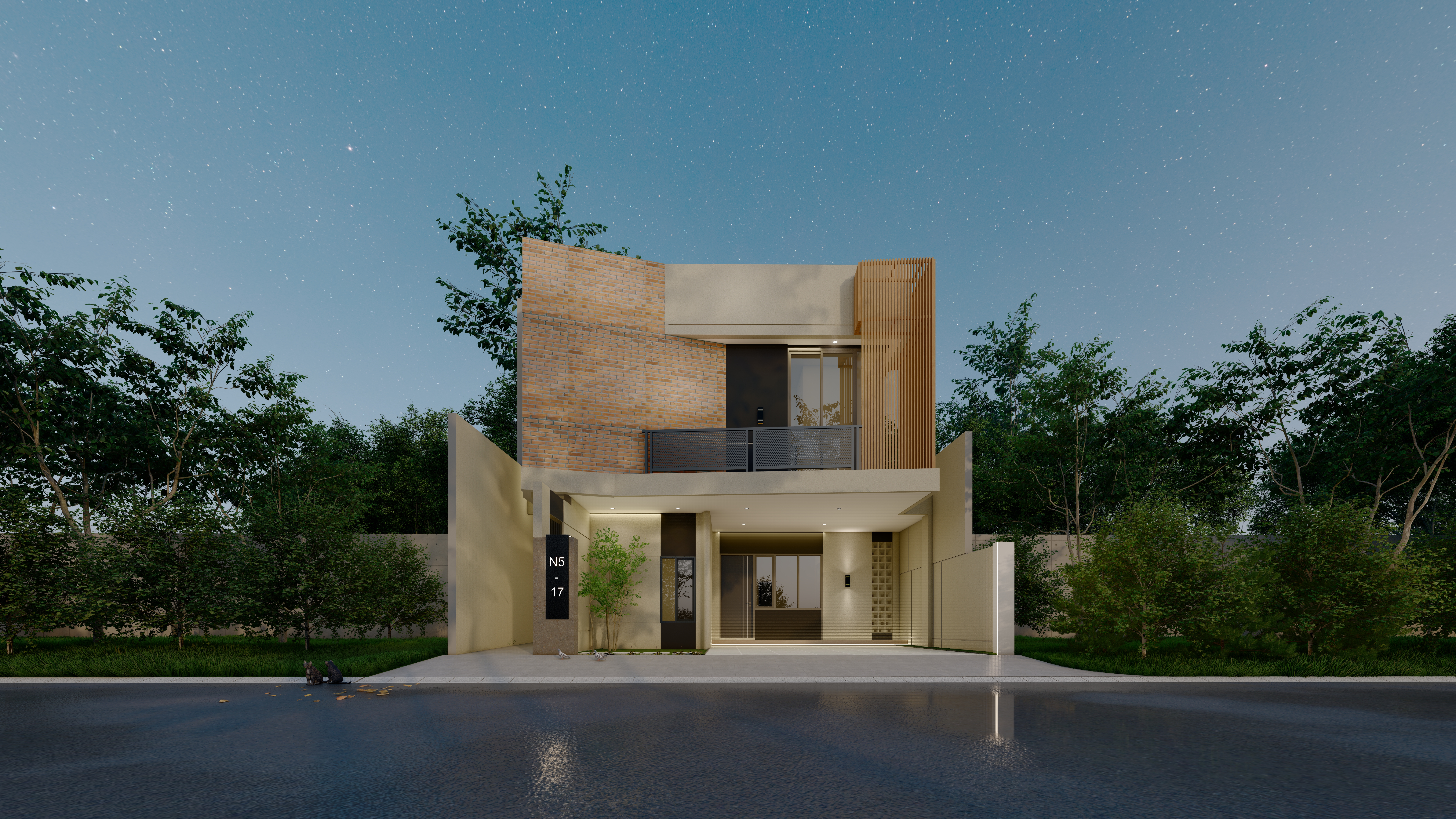 Rumah Bp. Syahru — Desain Bangunan 3