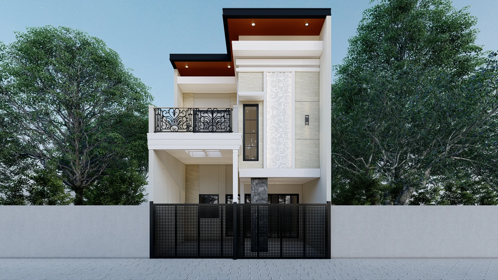 Rumah Bp. Zaman — Desain Bangunan 2