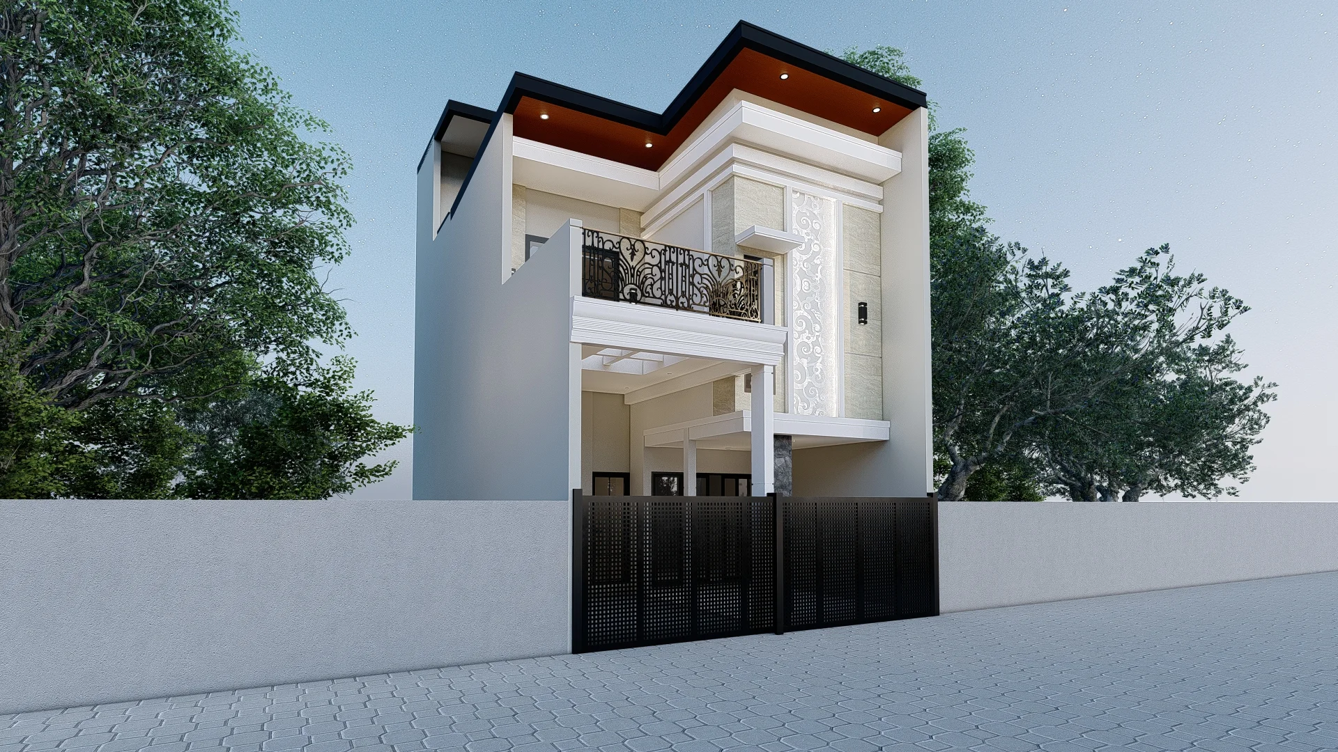 Rumah Bp. Zaman — Desain Bangunan 3