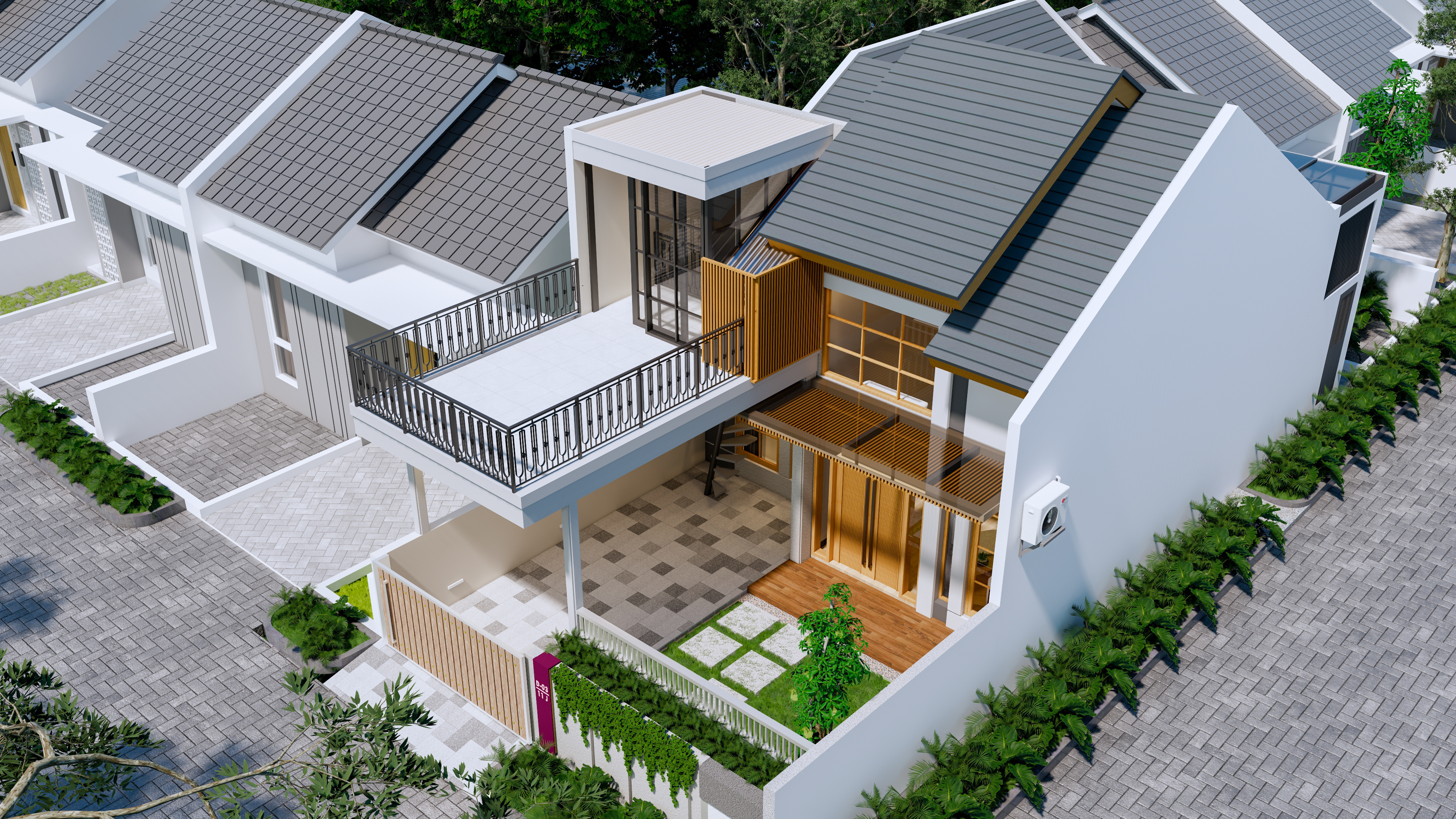Rumah Pak Frizky — Desain Bangunan 3
