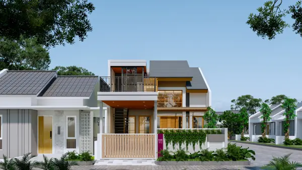 Rumah Pak Frizky, proyek AK Studio di Bandung