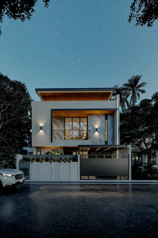 Rumah Pak Semolowaru, proyek AK Studio di Semolowaru Surabaya