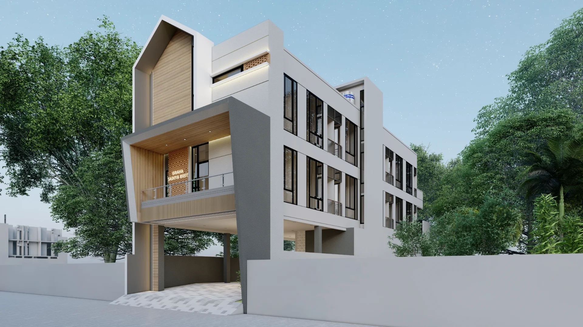 Kost Ibu Dewi — Desain Bangunan 3