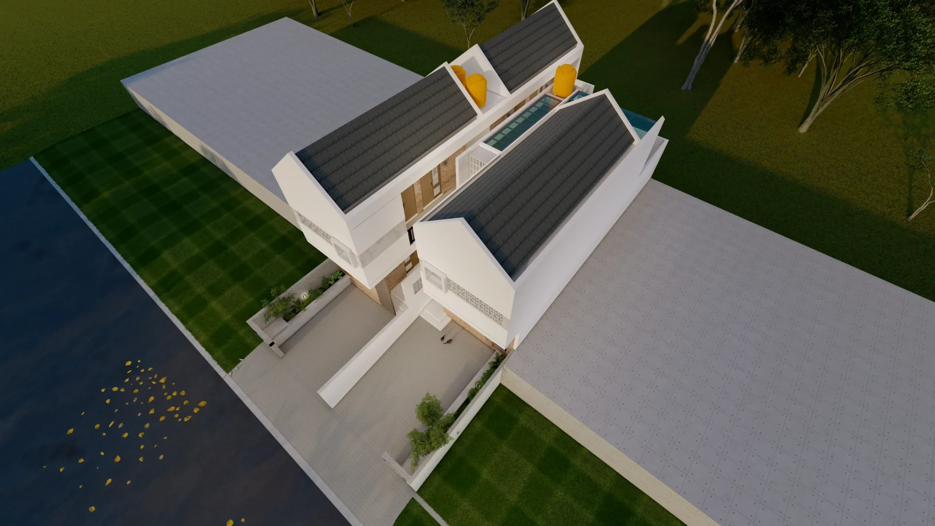 Rumah Bpk Kholis — Desain Bangunan 8