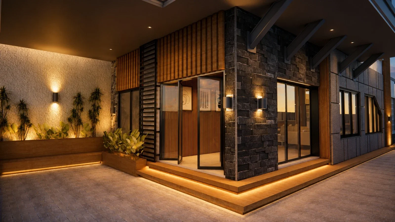 Rumah Bpk Hamza — Desain Bangunan 1