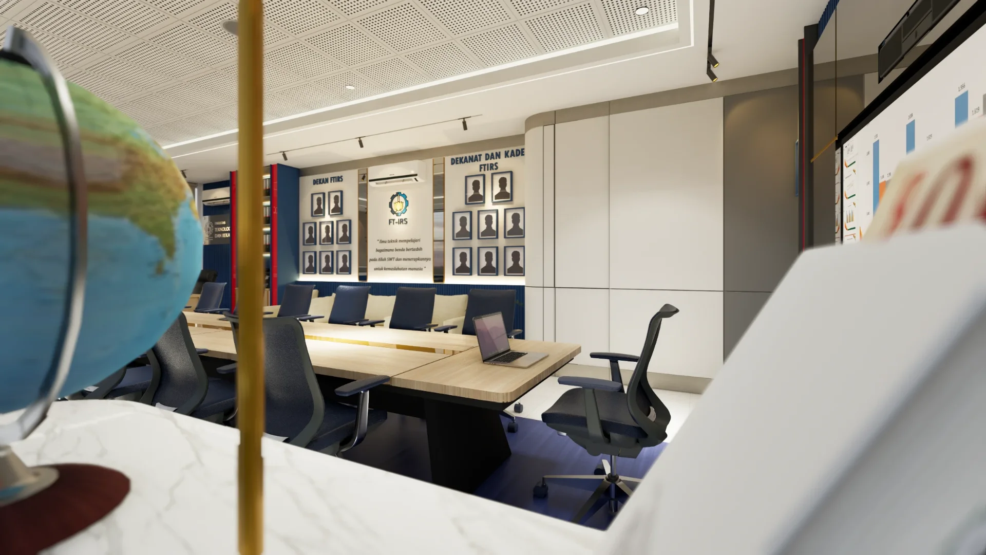 Desain Interior Ruangan FTIRS ITS — Pelaksanaan Interior 5