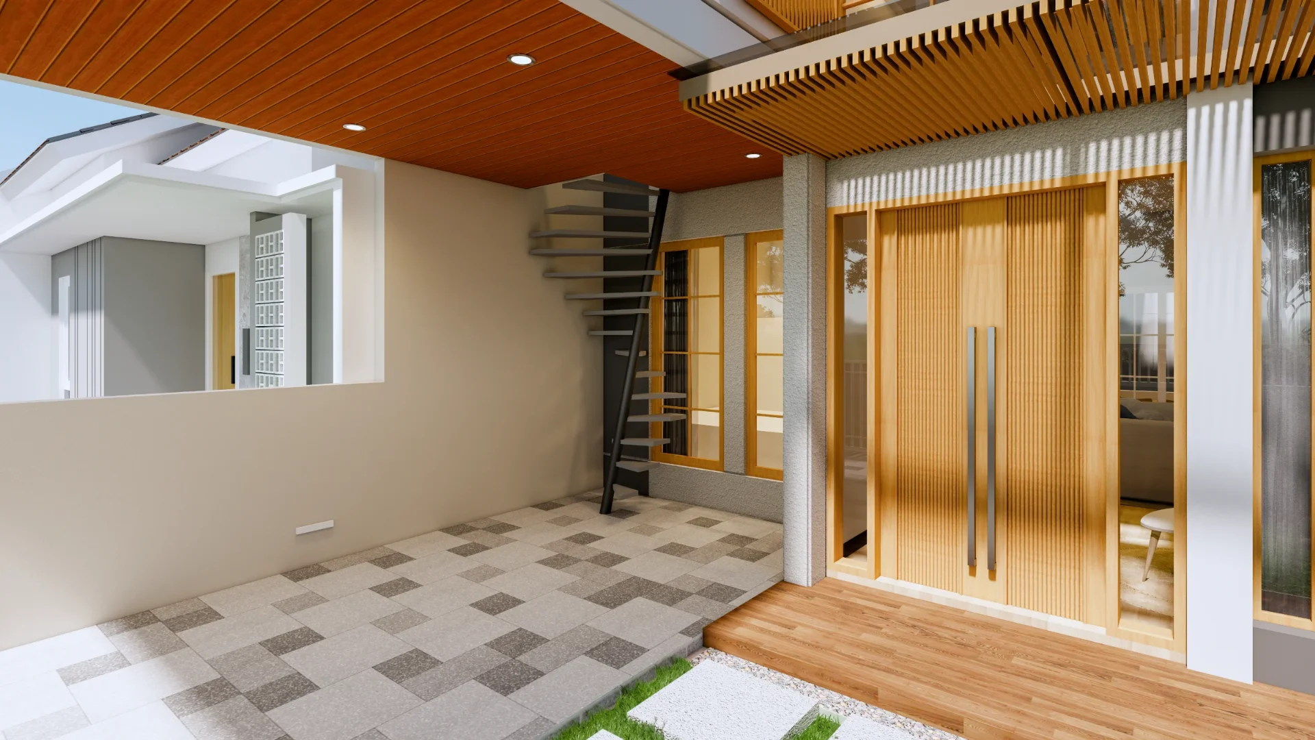 Rumah Bpk Frizky — Desain Bangunan 5