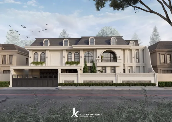 Rumah Bpk Aris (Sidoarjo), proyek AK Studio di Surabaya