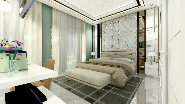 Interior Ibu Ocha, proyek AK Studio di Surabaya